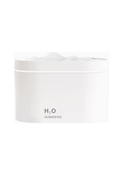 H2o Humidifier 800ml Ultrasonik Hava Nemlendirici Buhar Makinesi Double Spray Aroma Difüzörü 001