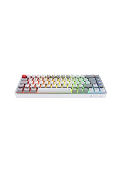 Rampage Yoru Mını Pro Beyaz/gri 2.4ghz+bt5.0+type-c 5 Bağlantı Ou