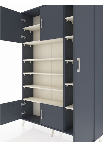 Arges Dolap 11 Raflı 5 Kapaklı 132x30x195 Antrasit-antrasit/a... Antrasit Arges Dolap 11 Raflı 5 Kapaklı 132x30x195 Antrasit-antrasit/a... Antrasit