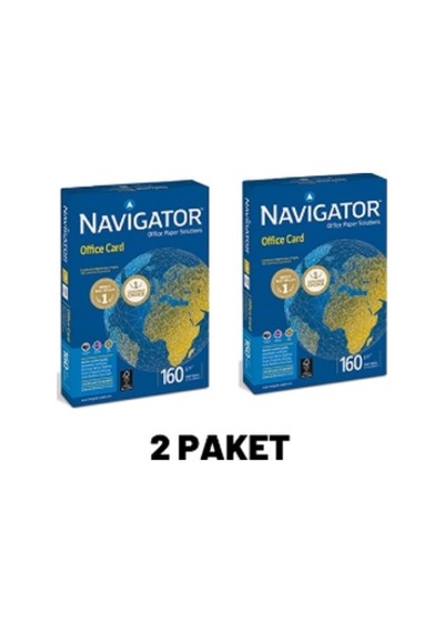 Navigator Fotokopi Kağıdı A4 160 G Offıce Card 2 Paket 500'lü