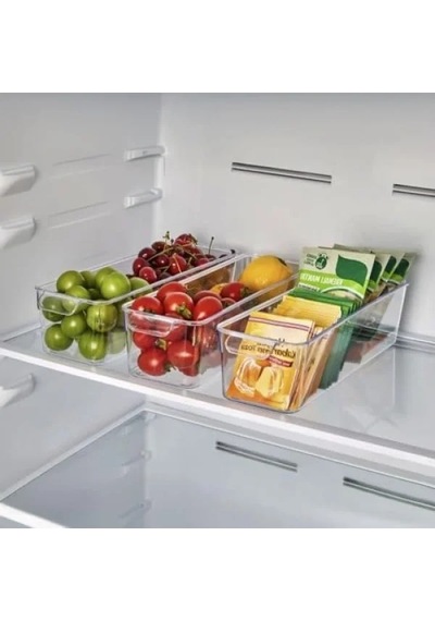 Kırılmaz Akrilik Buzdolabı Organizeri - 400ml