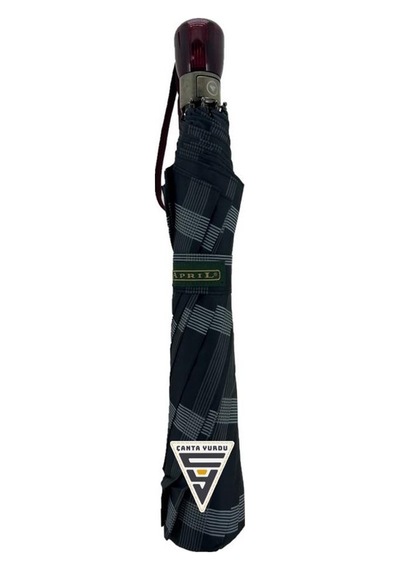 Marlux April A-202l Yarasa A1 Unisex Şemsiye Siyah - Siyah