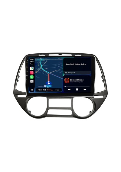 Hyundai I20 Android Multimedya Sistemi 2009-2012 Crv-4284xa 9"