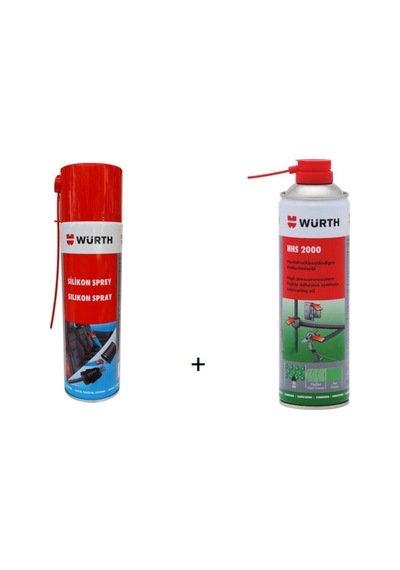 Silikon Sprey 500ml+yağlama Spreyi Hhs2000 500ml