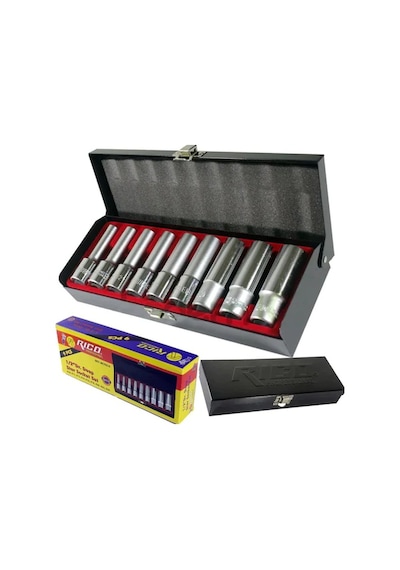 Rico 1/2" İç Torx E Lokma Takımı Uzun 9 Parça