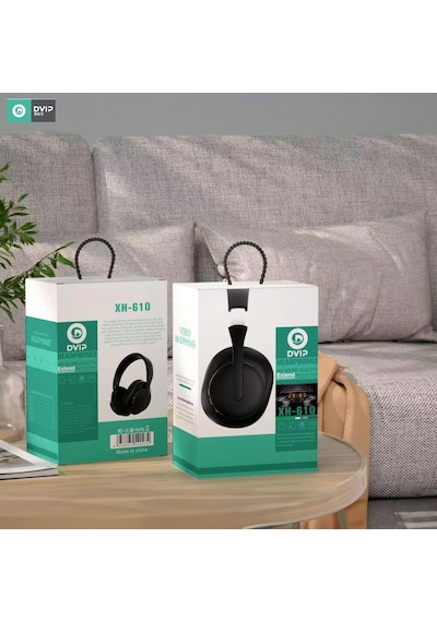 Dvip XH-610 Dinamik Bass Bluetooth 5.0 Kulak Üstü Kulaklık