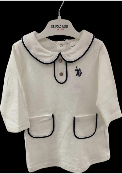 U.S. Polo Assn. U.s. Polo Elbise Pike Beyaz Beyaz