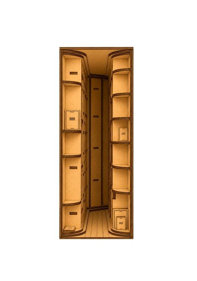 Library Diorama Book Nook Ahşap Maket Seti Dıy Miniatür Kütüphane Peri Led'li Kitaplık Dekoru