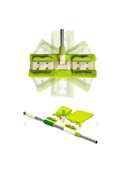 Sihirli Teleskobik Mop Multi Fonksiyonel Ayarlanır Mikrofiber Mop Paspas Ev Bakım Ve Temizlik Seti