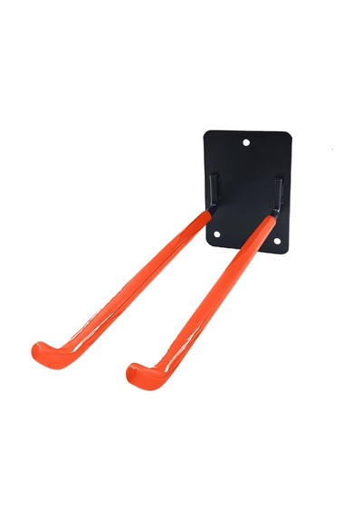 Microcase Çok Amaçlı Pvc Kaplamalı Kaymaz Metal Askılık Ağır Yük Askısı Depo Garaj Bahçe - Al5915 2 Adet Siyah
