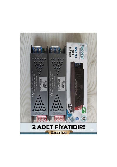 12v 300w -25a Ultra Slim Led Trafosu 2 Adet