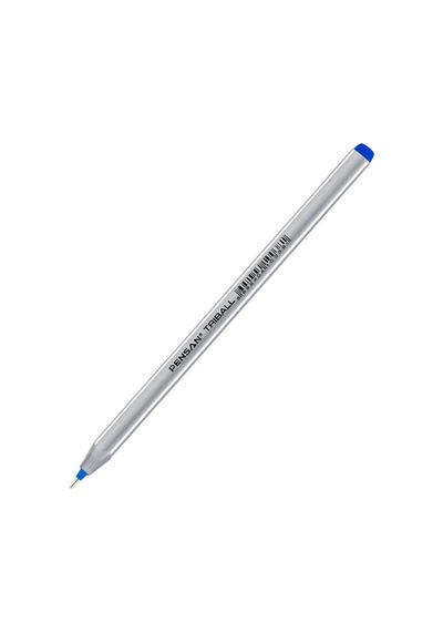 Pensan Tükenmez Kalem Triball 1.0 Mm Bilye Uç Mavi 12 Li 1003 Çok Renkli