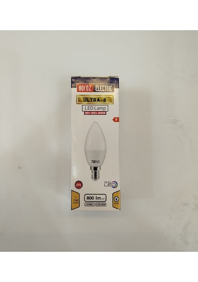 8w E-14 Günışığı Led Ampul Horoz 1 Adet