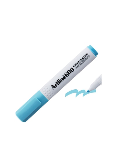 Tahtakalehobi-Artline 660 Fosforlu Kalem Pastel Mavi