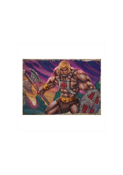 Bedeko He Man Hediyelik Mdf Tablo 25 Cm X 35 Cm