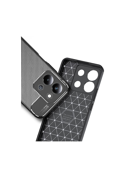 Xiaomi Redmi 15c 4g Kılıf Zore Negro Silikon Kapak Siyah