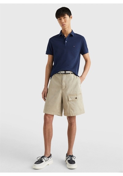 Tommy Hilfiger Tommy Hılfıger Erkek T-shırt Mw0mw17771-dcc Lacivert