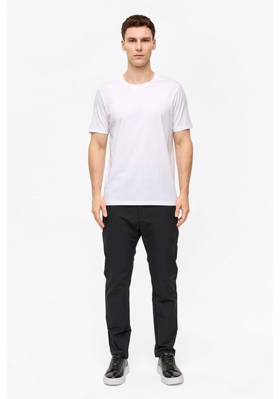 Back And Bond Beyaz Regular Fit Bisiklet Yaka Basic Tişört Çok Renkli