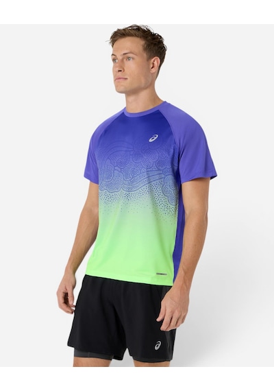 Asics Road Fade Ss Top Erkek Mor Kısa Kollu Tshirt 2011d512-401