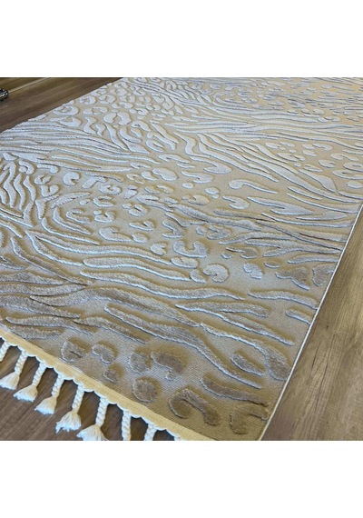 İpek Mekik Halı Lux 11706 Beige Modern İskandinav Halı