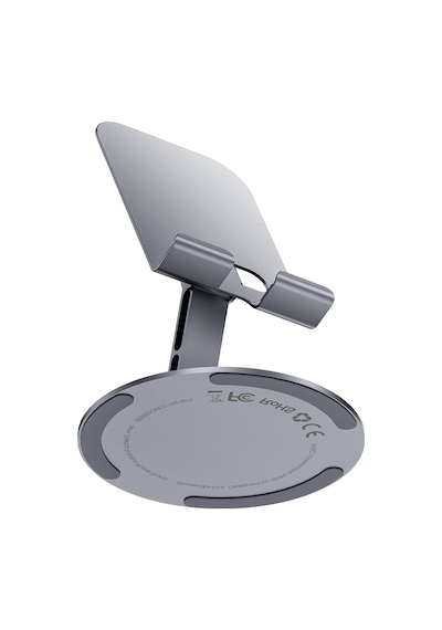 Wiwu Zm-014 Taşınabilir Katlanabilir 360 Derece Dönebilen Metal Telefon Ve Tablet Standı Gri