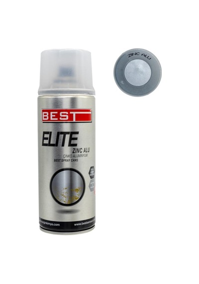 Best Elit Alüminyum Çinko Sprey Boya 400 Ml Çinko