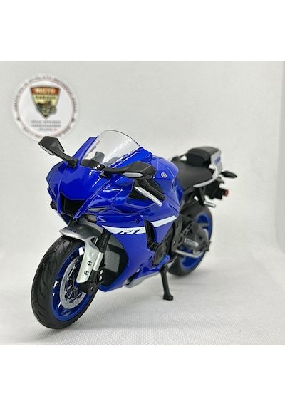 Yamaha Yzf-r1 1:12 Ölçek Diecast Model Motosiklet Lacivert