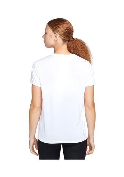 Nike Dri Fit Ss Tee Kadın T-shirt - Dx0687-10492 Beyaz