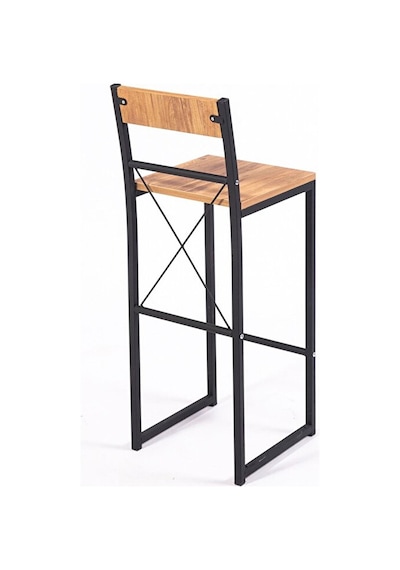 Retohome Good 100/45 Bar Masası /yemek Masası Takımı 1651 Ahşap - Siyah