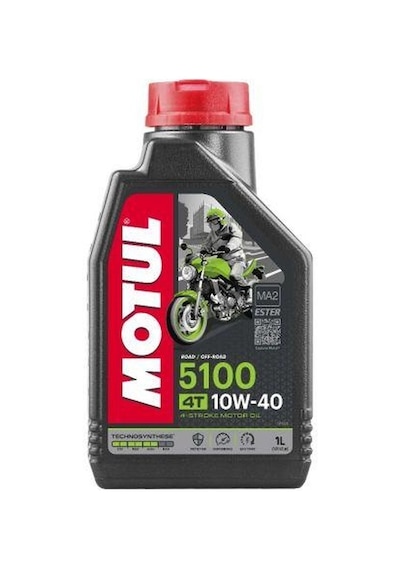 Motul 5100 4T 10W-40 Motorsiklet Motor Yağı 1L