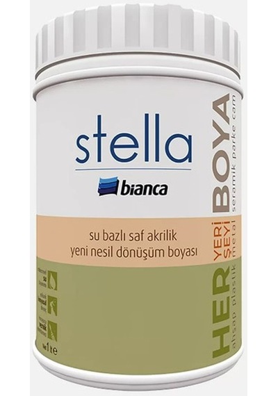 Stella Saf Akrilik 0.5 Litre Mistik Beyaz Diğer
