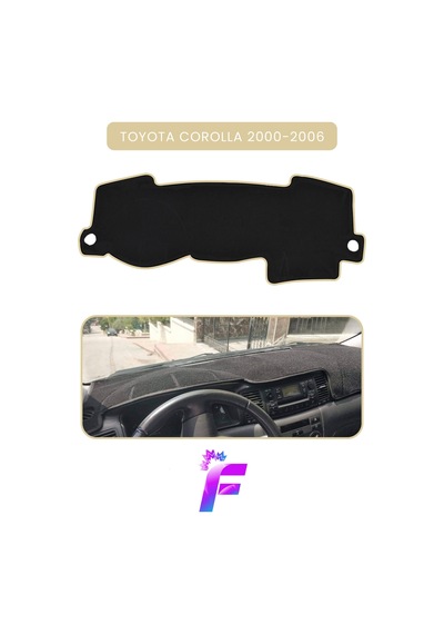 Toyota Corolla 2000-2006 Torpido Örtüsü Güneşten, Isıdan, Çatlamadan Korur Oto Aksesuar B25