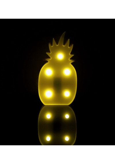 Dekoratif Ananas Led Lamba