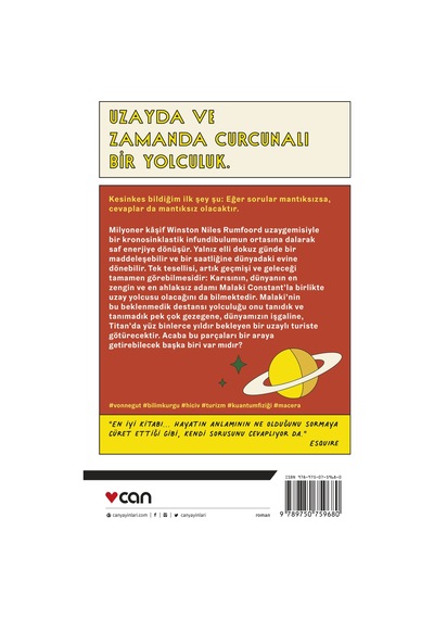Titan'ın Sirenleri - Kurt Vonnegut - Can Yayınları