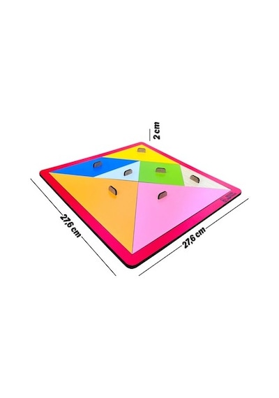 Ahşap Mega Tangram, Eğitici Oyun Ve Eğlence