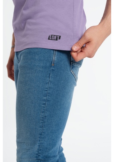 Regular Fit Erkek Atlet Mor