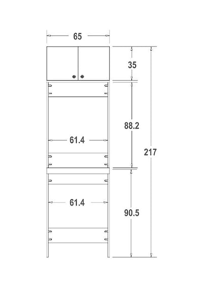 Dlp006 Çamaşır Kurutma Dolabı Beyaz Dlp006 Çamaşır Kurutma Dolabı Beyaz