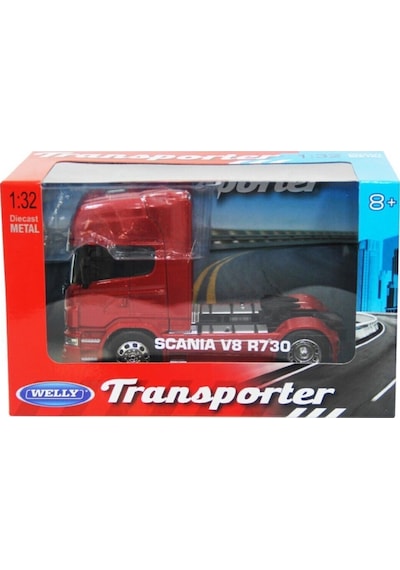 1:32 Scania V8 R730 4 Teker Model Tır Koleksiyon Lisanslı Renkli