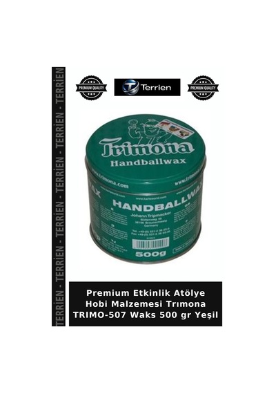 Özel Üretim Hobi Ürünü El İşi Sanat Trımona Trımo-507 Waks 500 Gr Yeşil