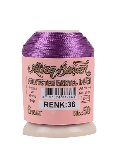 3 Adet Altınbaşak Oya Ve Dantel İpi 20 Gr - Royaleks - No: 145 -