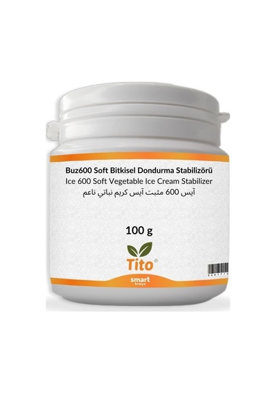 Buz600 Soft Bitkisel Dondurma Stabilizörü 100 G