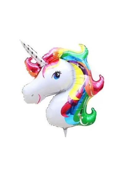 Kumsal Concept Unicorn Dev Folyo Balon Gökkuşağı Doğum Günü Parti Seti Malzemeleri Konsept Diğer