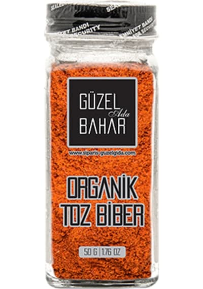 Güzel Gıda Organik Toz Biber Tatlı 50 Gr