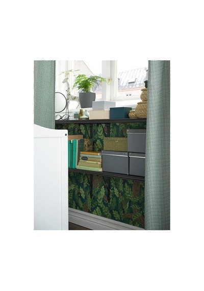 Ikea Bergshult Duvar Rafı Parçası, Venge, 80x20 Cm