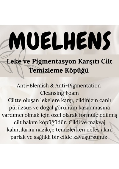 Muelhens Leke Karşıtı Aydınlatıcı Yüz Temizleme Köpüğü 200 ML