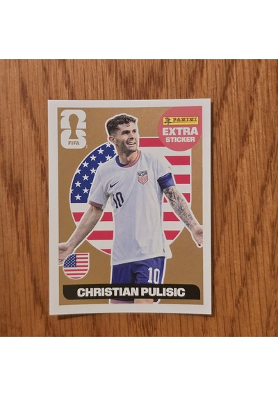 Fwc 26 Christian Pulisic Extra Sticker Bronze Versiyon
