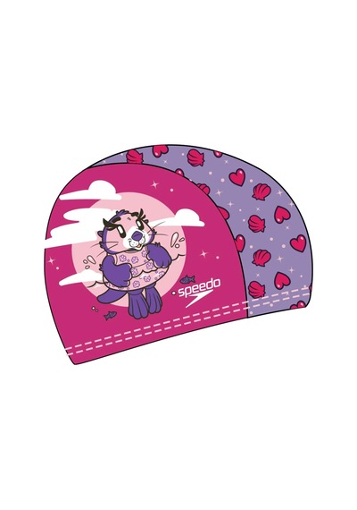 Speedo Prınted Poly Cap Iu Pınk/purple Pembe Pembe