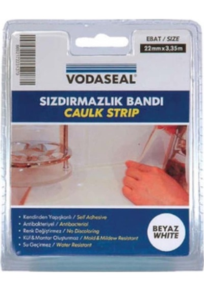 Vodaseal Küvet Kenar Sızdırmazlık Bandı 22 Mm 3,35 Metre (459848252)