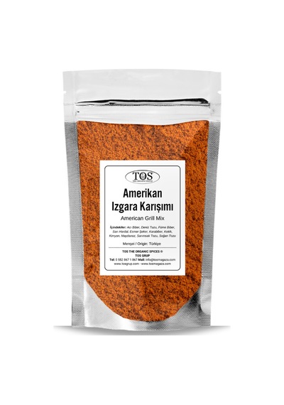 Tos The Organic Spices Amerikan Izgara Karışımı 100 G