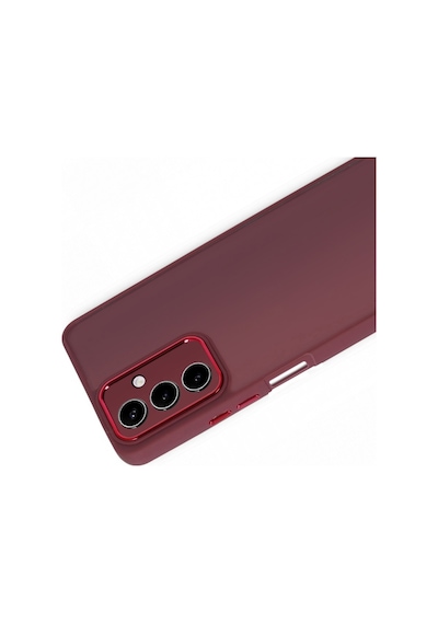 Samsung Galaxy Uyumlu A14 Kılıf Freya Lazer Lens Kamera Çerçeveli Silikon Kapak